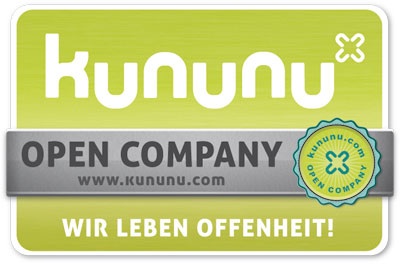 Siegel vom Anbieter Kununu als open company